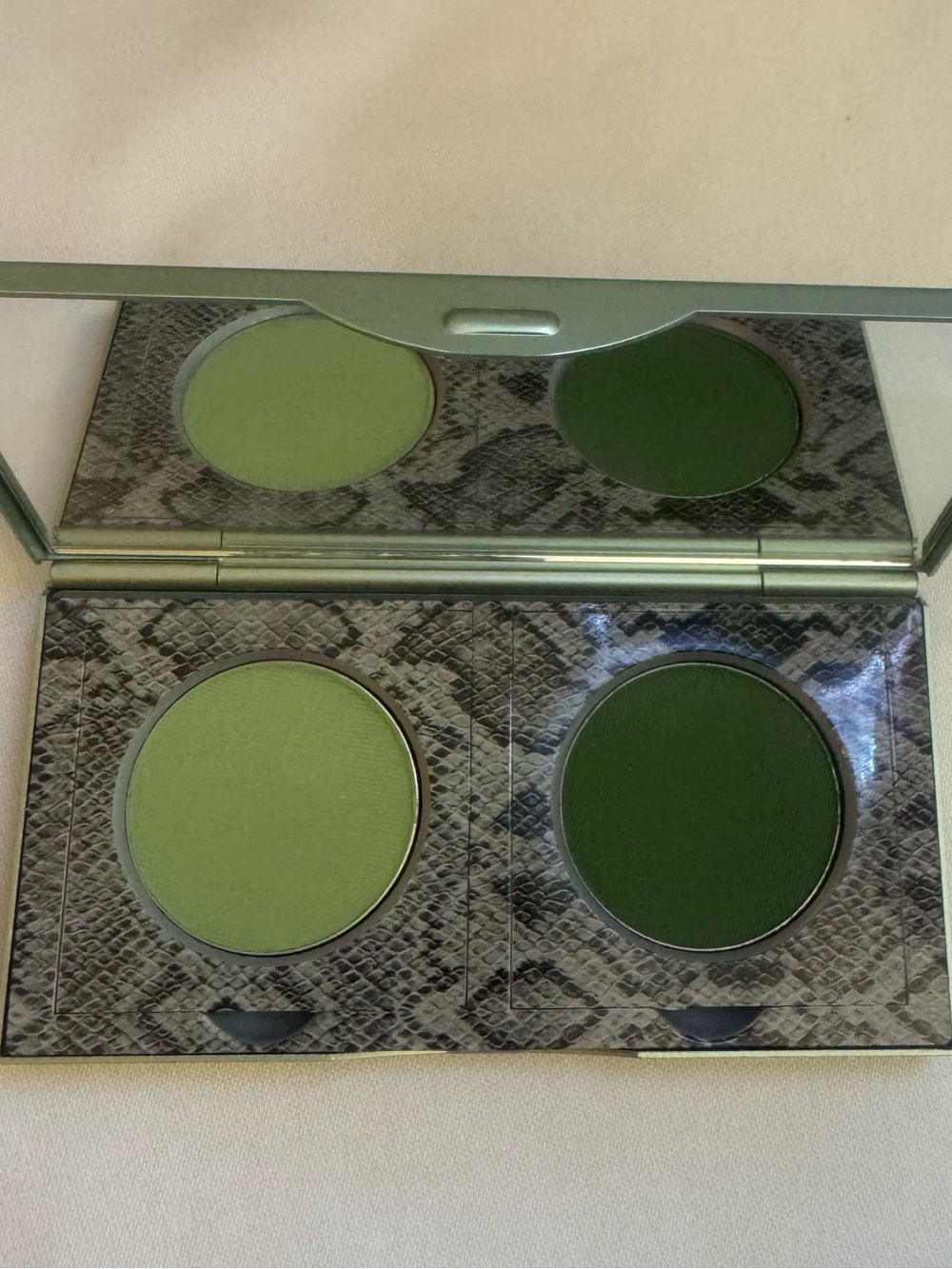 Mally Beauty Evercolor Modern Matte Shadow Duo - Sage(NIB)